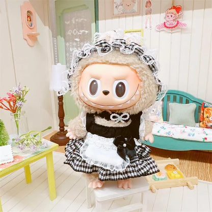 Labubu Black Maid Uniform Set
