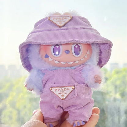Labubu Corduroy Doll Outfit Set