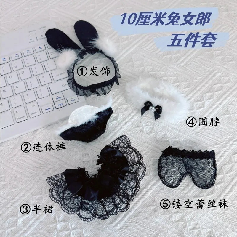 Labubu Black Maid Uniform Set