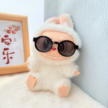 Transparent Plastic Glasses for Dolls