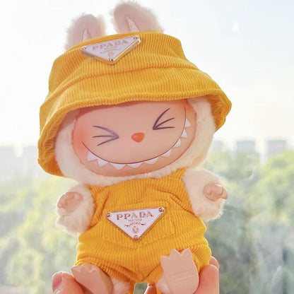Labubu 17cm Corduroy Clothing Set