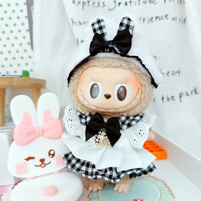 Labubu Black Maid Uniform Set