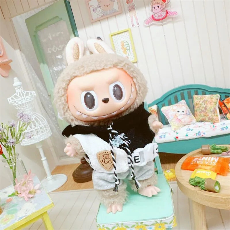 Labubu Black Maid Uniform Set