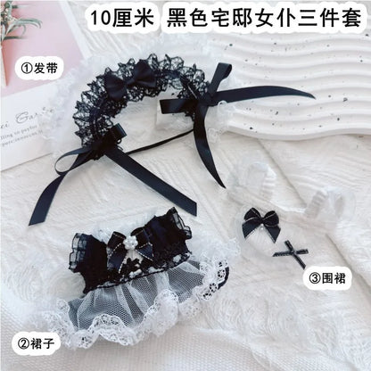 Labubu Black Maid Uniform Set